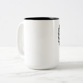 勝利は準備を愛します ツートーンマグカップ (正面左)
