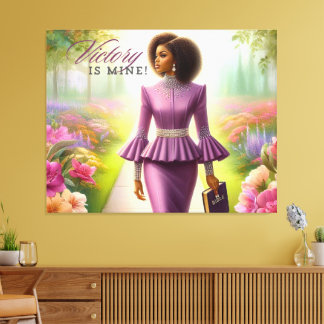 勝利は私のものだ！ キャンバスプリント