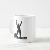 勝利は私の物です コーヒーマグカップ (正面左)