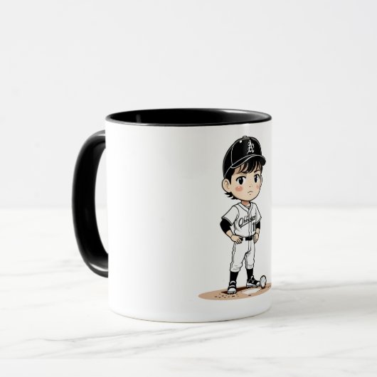 勝利は重要 マグカップ (正面左)