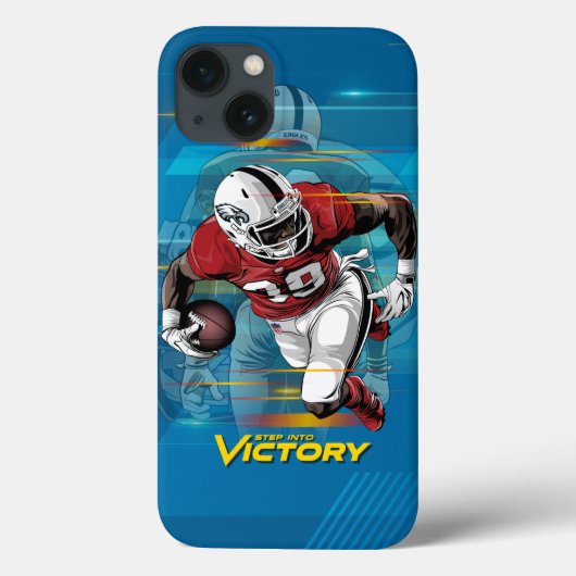 勝利への一歩 アメリカンフットボール | Case-Mate iPhoneケース (裏面)