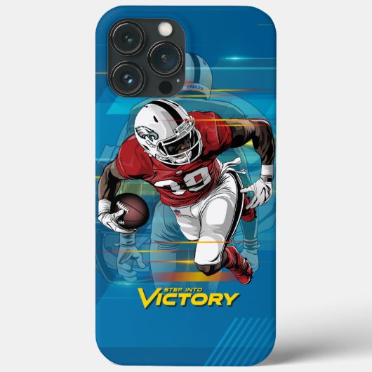 勝利への一歩 アメリカンフットボール | Case-Mate iPhoneケース (裏面)