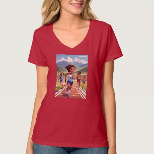 勝利への競争» Tシャツ (正面)