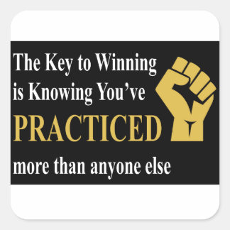 勝利への練習 スクエアシール