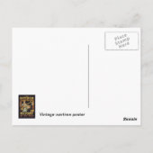 勝利への鍵;食べパンを減らす ポストカード (裏面)