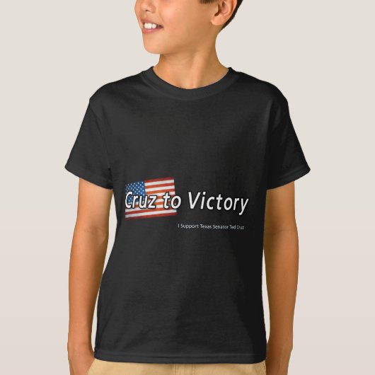 勝利へのCruz Tシャツ (正面)