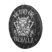勝利またはヴァルハラ – シールドとアックス ダーツボード (正面右)