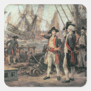 勝利を沈めた船、1779年 スクエアシール