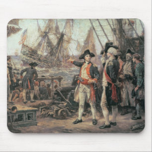 勝利を沈めた船、1779年 マウスパッド