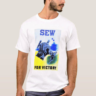 勝利を狙え!NYC WPA War Services Govt Art Tシャツ