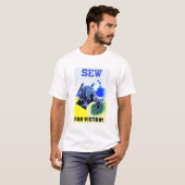 勝利を狙え！NYC WPA War Services Govt Art Tシャツ (正面フル)