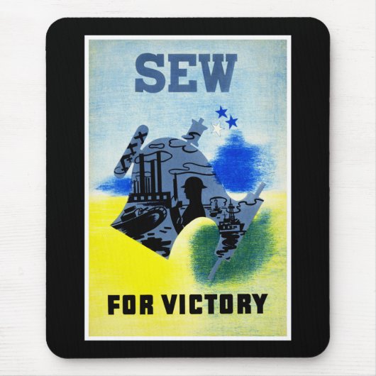 勝利を目指す マウスパッド (正面)