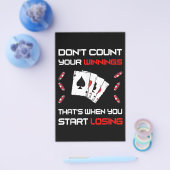 勝利を確信するのは早すぎる、それが敗北の始まりだ チラシ (シングル)