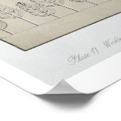 勝利を移動するための器具とロープを備えた作業員 ポスター (角)