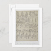 勝利を移動するための器具とロープを備えた作業員 ポストカード (正面/裏面)