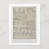 勝利を移動するための器具とロープを備えた作業員 ポストカード (正面)