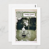 勝利サイクル1907レディースタンダードNo. 24 ポストカード (正面/裏面)