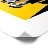 勝利スタッグポスターイラストレーション ポスター (角)