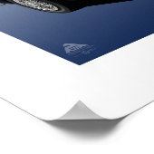 勝利スピットファイアポスターイラストレーション ポスター (角)