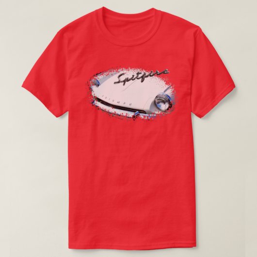 勝利スピットファイアMk3 1960s英国のクラシック要素 Tシャツ (デザイン正面)
