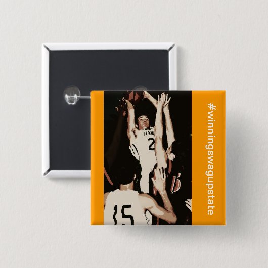 勝利スワッグupstate 缶バッジ (正面&裏面)