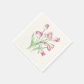 勝利チューリップ スタンダードカクテルナプキン (角)