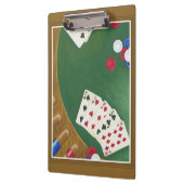勝利トランプのポーカーハンド6~10 クリップボード (左)