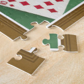 勝利トランプのポーカーハンド6~10 ジグソーパズル (側面)