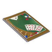 勝利トランプのポーカーハンド6~10 ノートブック (右側)