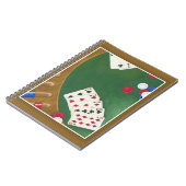 勝利トランプのポーカーハンド6~10 ノートブック (左側)