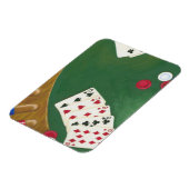 勝利トランプのポーカーハンド6~10 マグネット (左側)