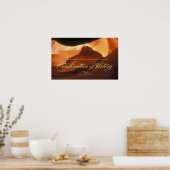 勝利ポスターの浮きやる気を起こさせる彫り ポスター (キッチン)