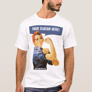 勝利女の子はあなたの声明をします! Tシャツ