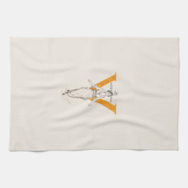 勝利女性への一票 キッチンタオル