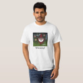 勝利格言のTシャツ Tシャツ (正面フル)