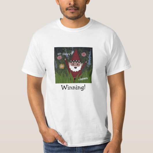 勝利格言のTシャツ Tシャツ (正面)