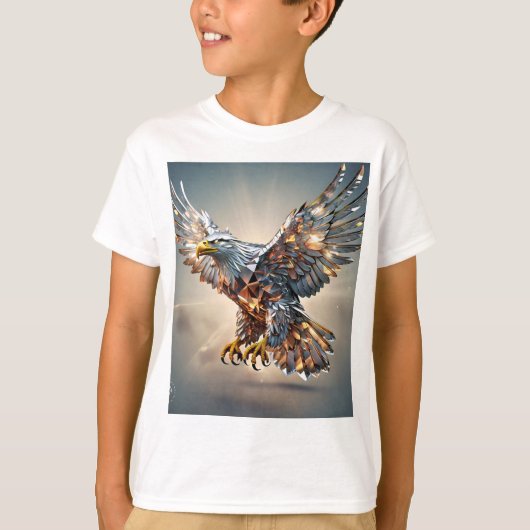 勝利祝: Dynamic Crystal Eagle Em Tシャツ (正面)