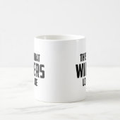 勝利者の姿 コーヒーマグ コーヒーマグカップ (中央)