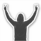 勝利 シール (正面)