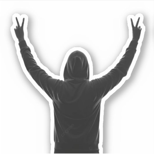 勝利 シール (正面)