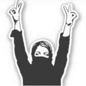 勝利 シール (正面)