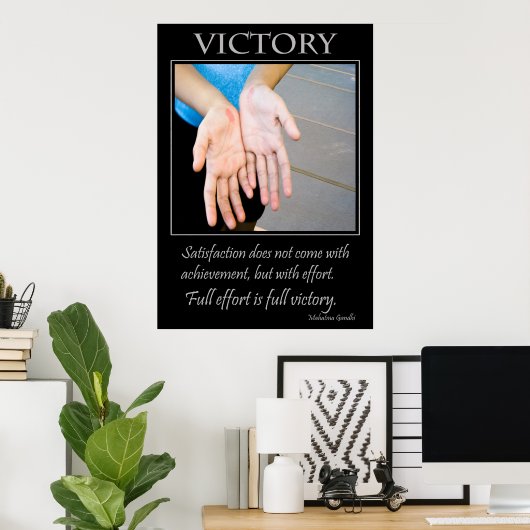 勝利 ポスター (ホームオフィス)