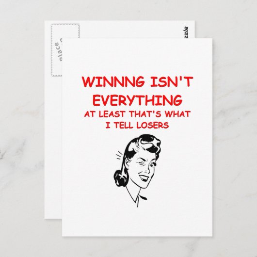 勝利 ポストカード (正面/裏面)