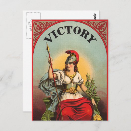 勝利 ポストカード (正面/裏面)