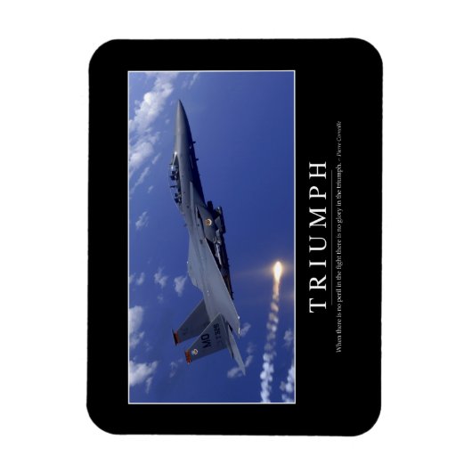 勝利::感動的引用文1 マグネット (縦)