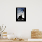 勝利:感動的引用文 ポスター (キッチン)