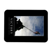 勝利：感動的引用文 マグネット (横)