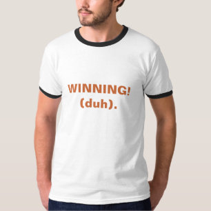 勝利! (duh)。 tシャツ