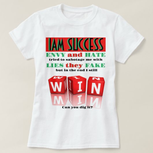 勝利 Tシャツ (デザイン正面)
