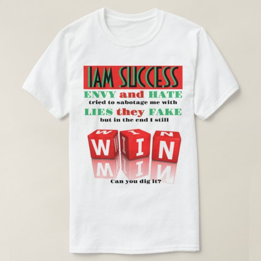 勝利 Tシャツ (デザイン正面)